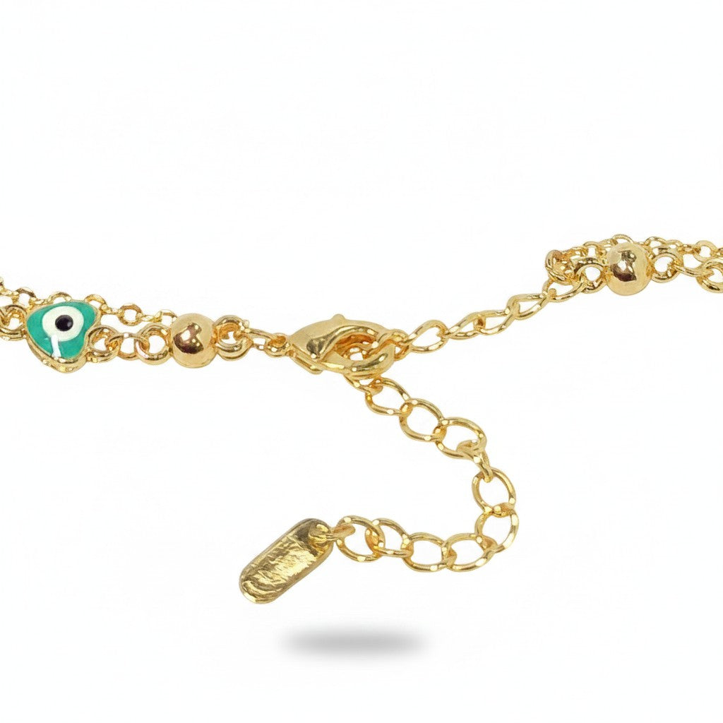 CM - Cadenas Doble - Oro Laminado 14k