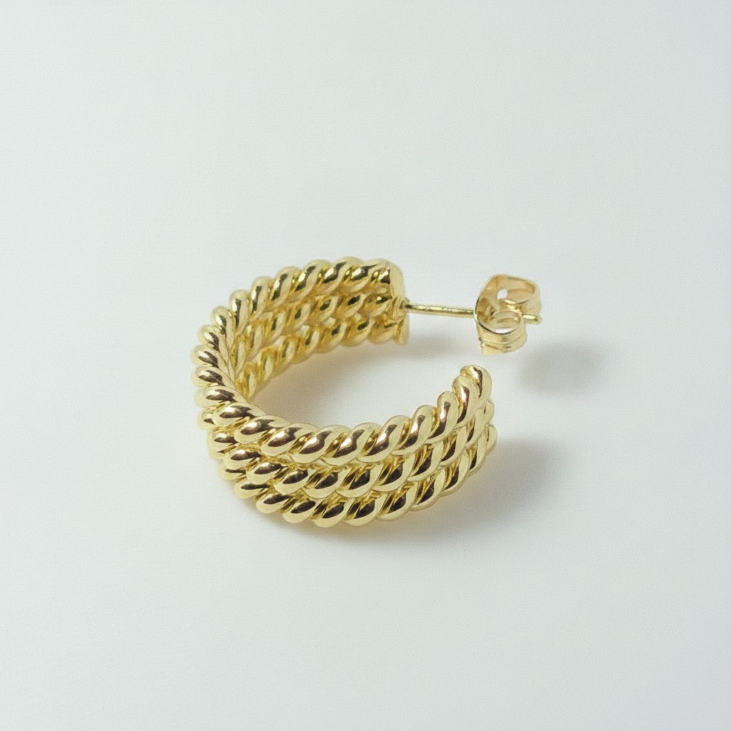 CM - Aros - Oro Laminado 14k