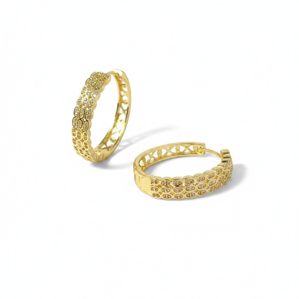 CM - Aros - Oro Laminado 14k