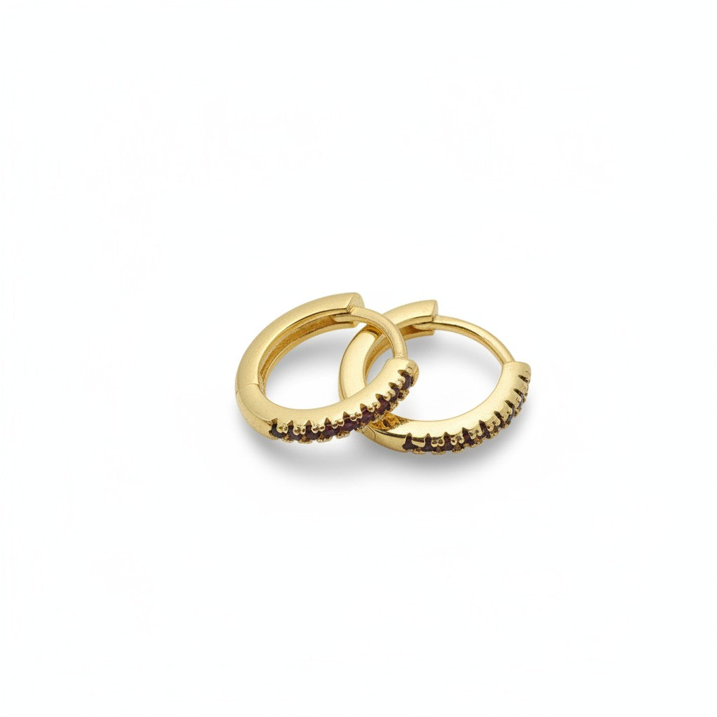 CM - Set Aros - Oro Laminado 14k