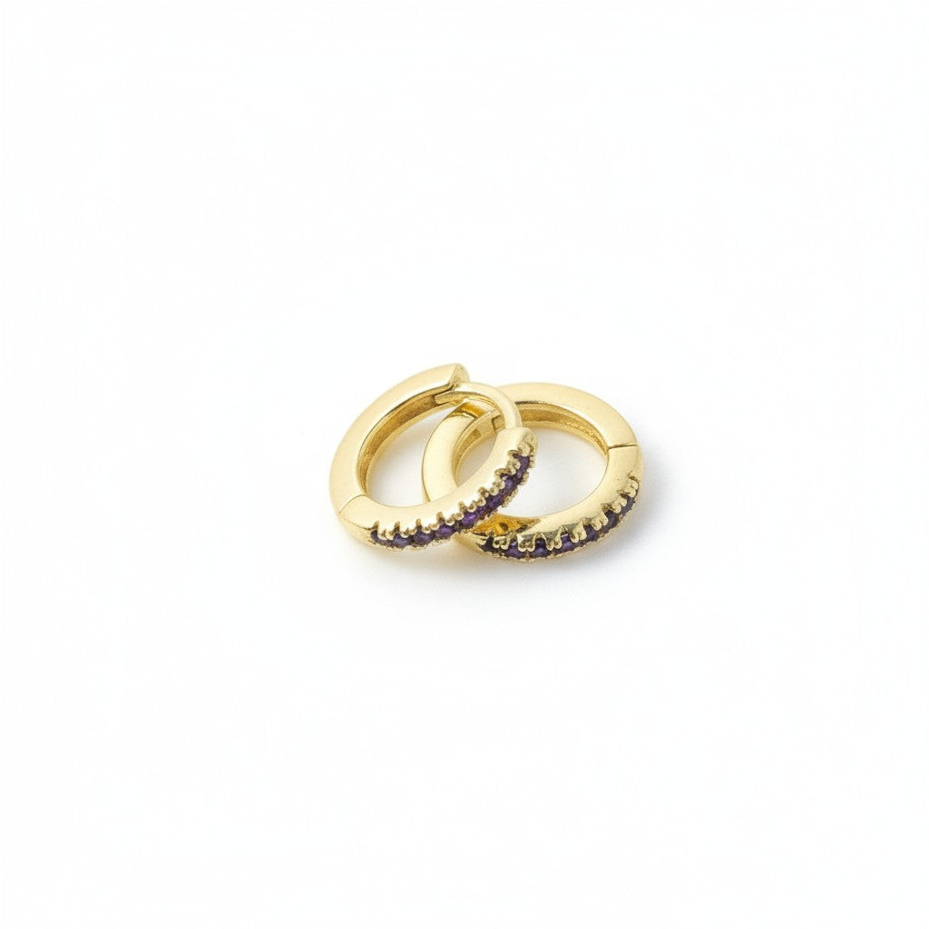 CM - Set Aros - Oro Laminado 14k