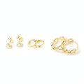 CM -  Set Aros - Oro Laminado 14k