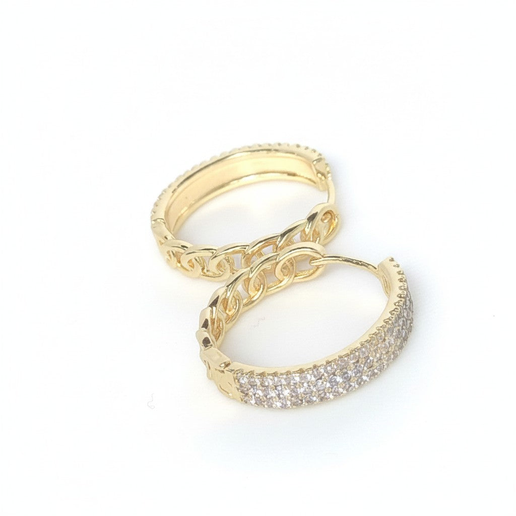 NYH - Aros - Oro Laminado 14k