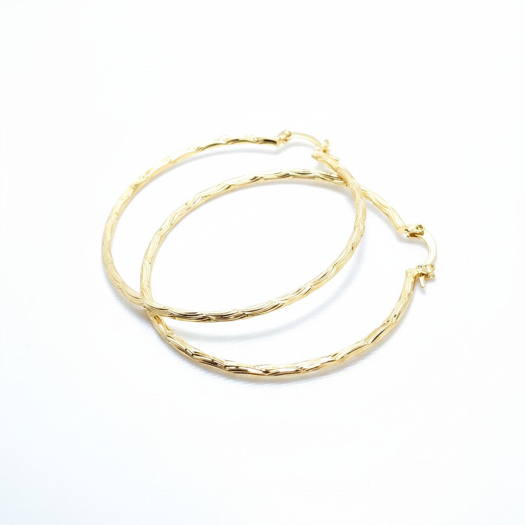 CM - Aros - Oro Laminado 14k