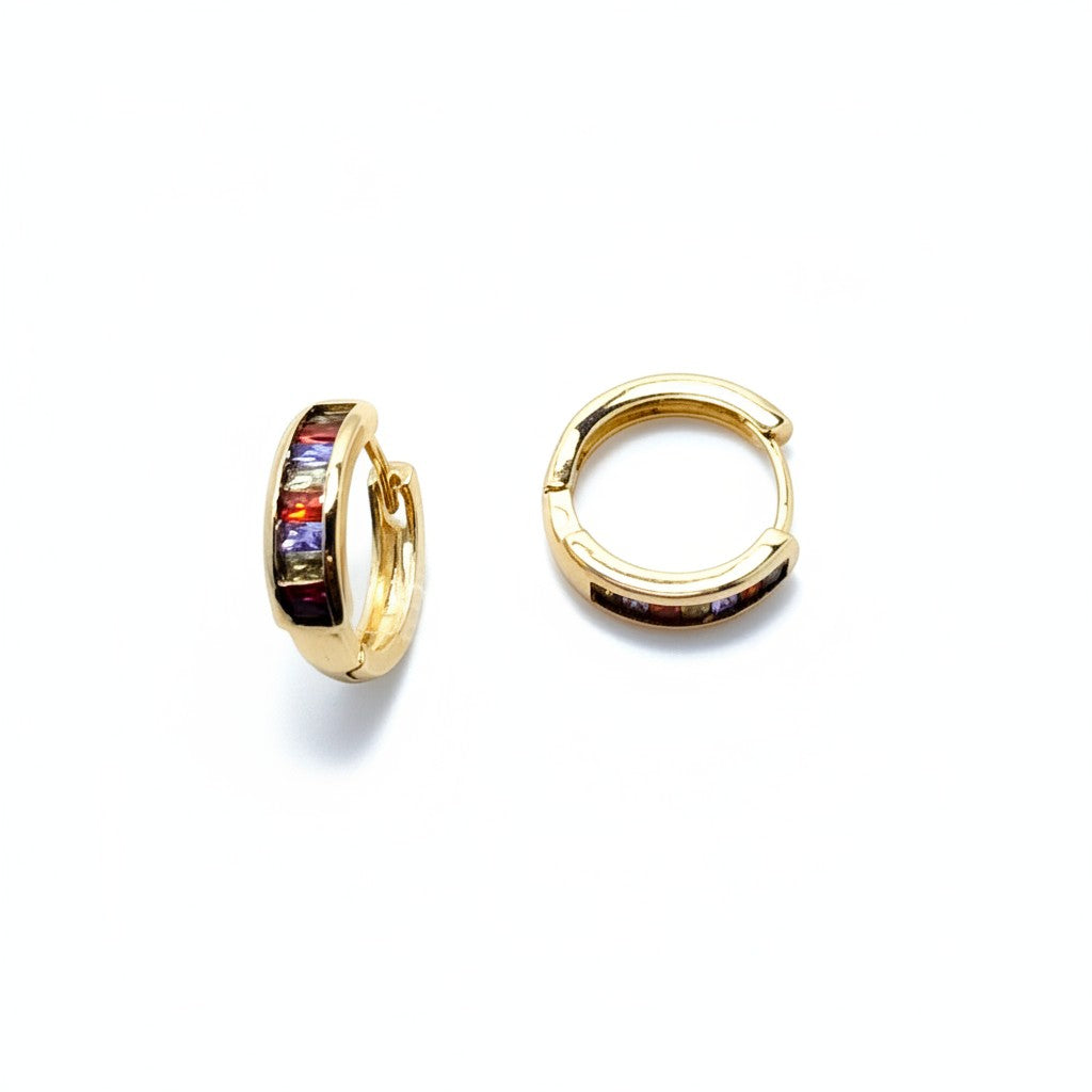 XUPING - Aros - Oro Laminado 14k