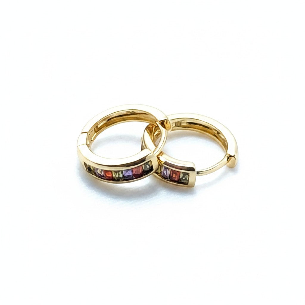 XUPING - Aros - Oro Laminado 14k
