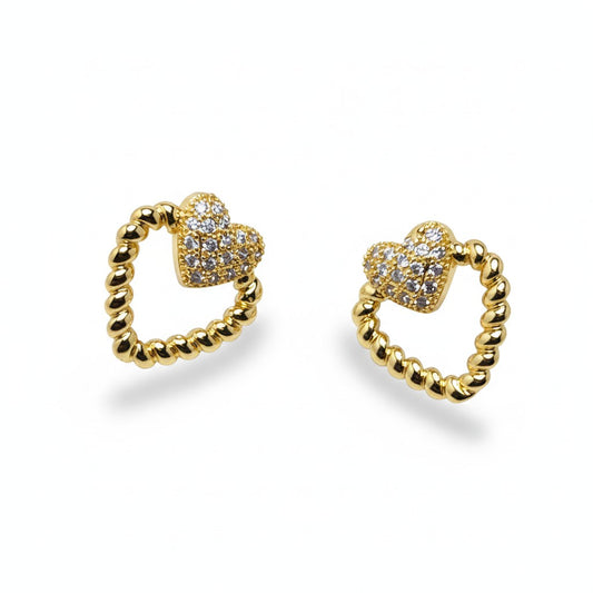 HUANG - Aros - Oro Laminado 14k