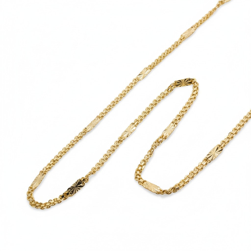 CM - Cadenas - Oro Laminado 14k
