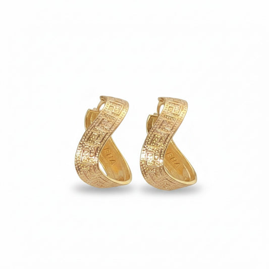 NYH - Aros - Oro Laminado 18k