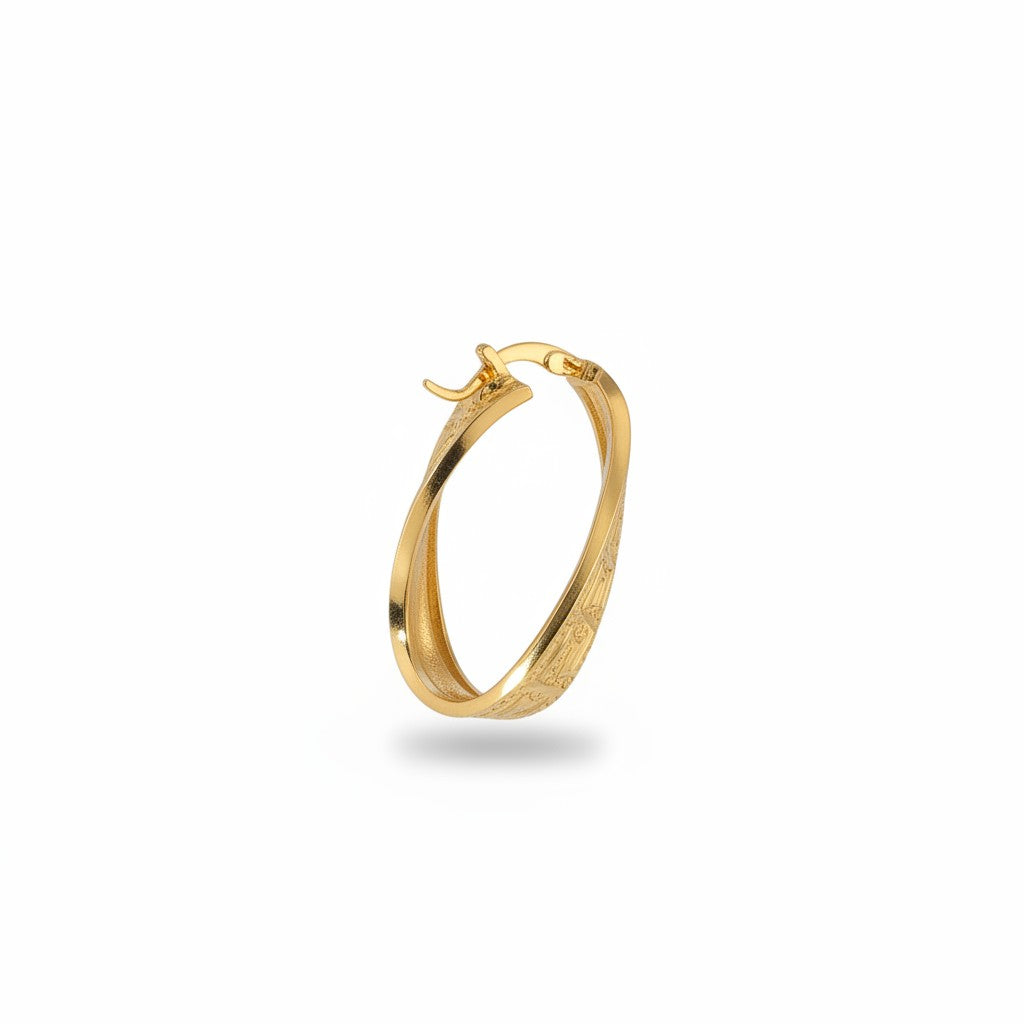 NYH - Aros - Oro Laminado 18k