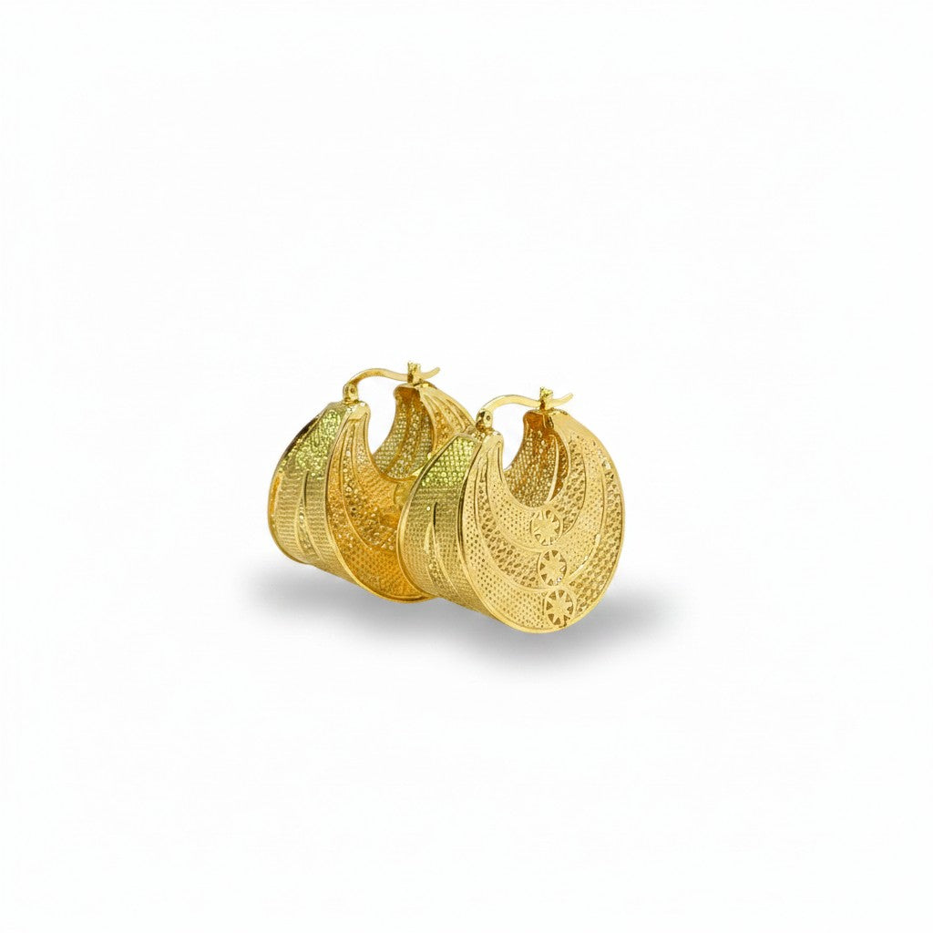 CM - Aros - Oro Laminado 14k
