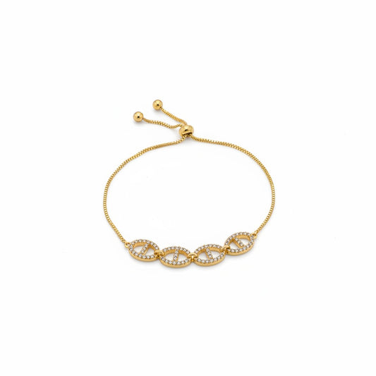 CM - Pulseras - Oro Laminado 14k
