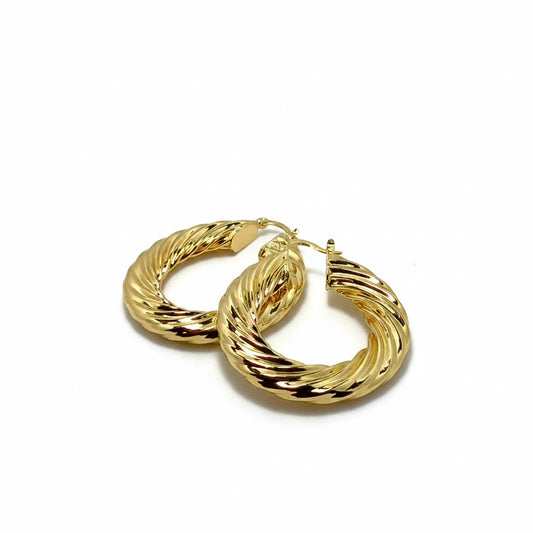 NYH - Aros - Oro Laminado 18k