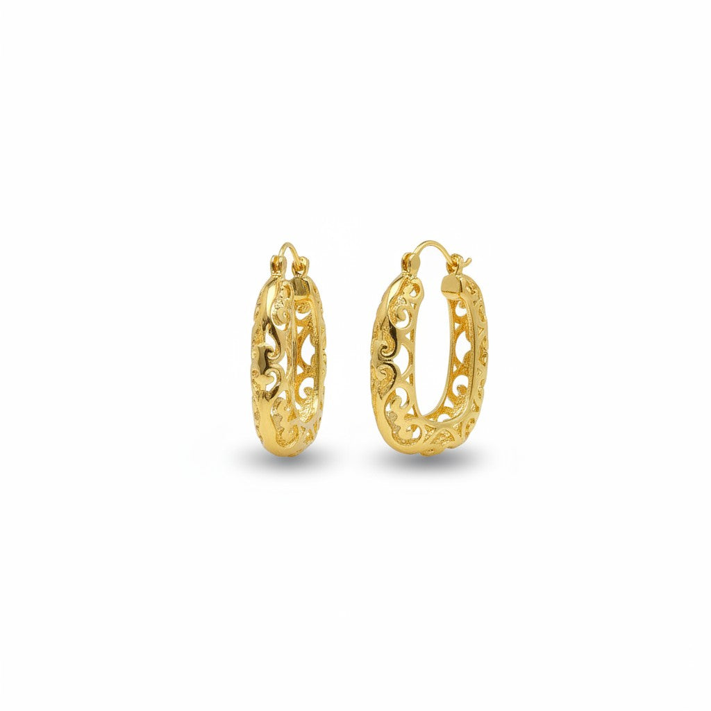 CM - Aros - Oro Laminado 14k