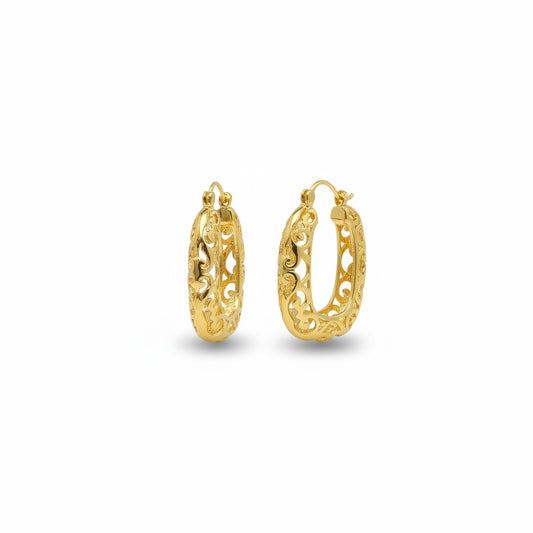CM - Aros - Oro Laminado 14k
