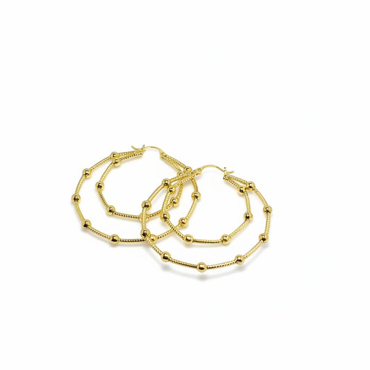 CM - Aros - Oro Laminado 14k