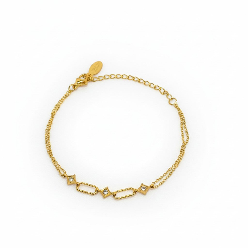 XUPING TTM - Pulseras - Oro Laminado 14k