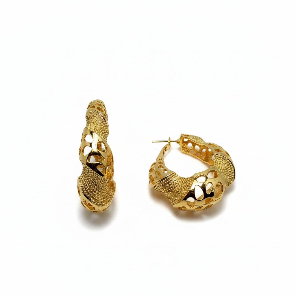 NYH - Aros - Oro Laminado 14k