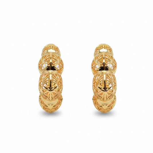 NYH - Aros - Oro Laminado 18k