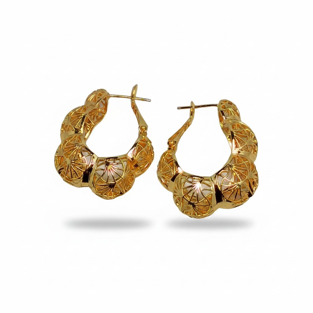 NYH - Aros - Oro Laminado 18k