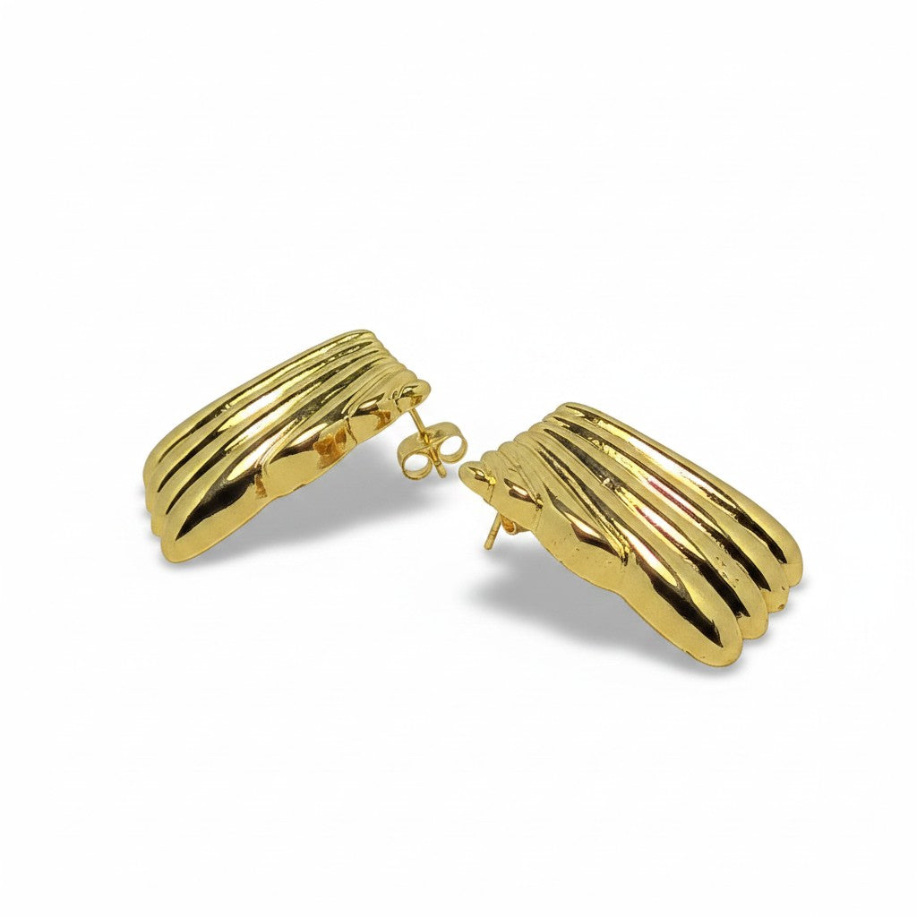 UM - Aros - Oro Laminado 18k
