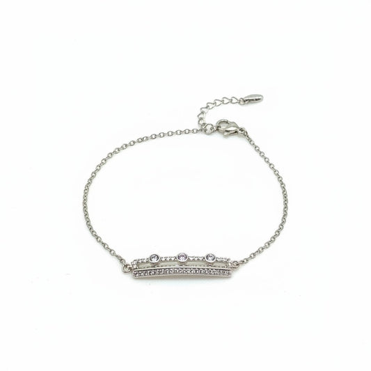 XUPING - Pulseras - Oro Laminado Blanco