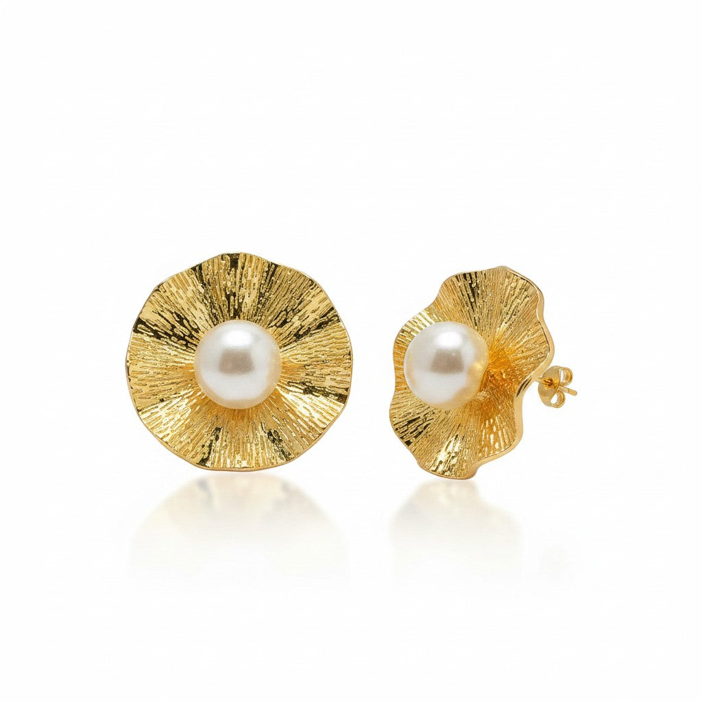 HUANG - Aros - Oro Laminado 14k