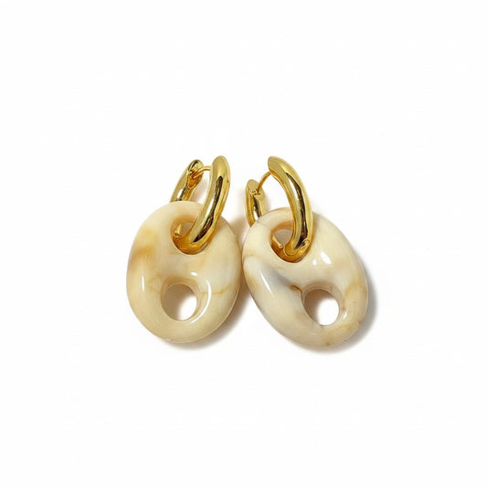 HUANG - Aros - Oro Laminado 14k