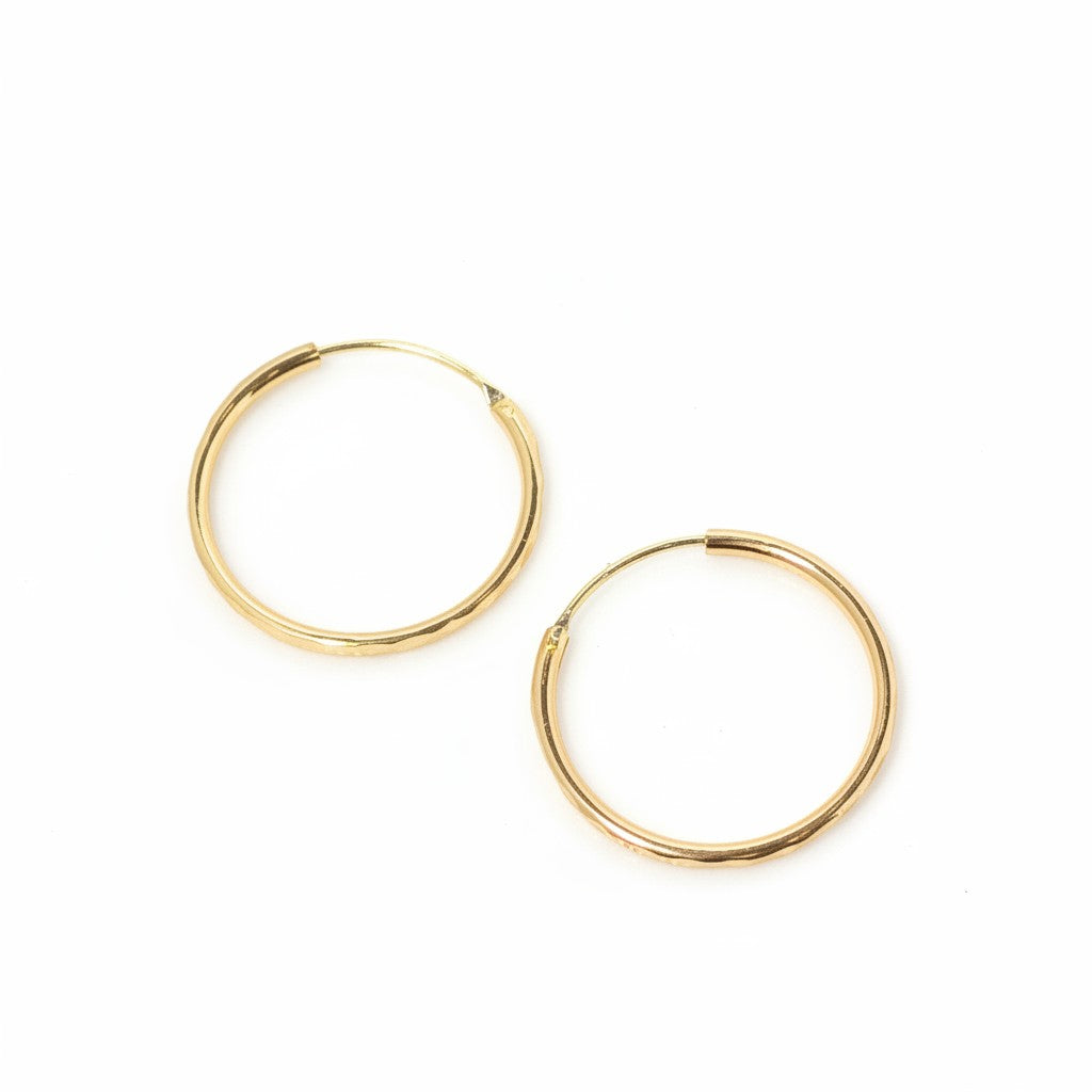 HUANG - Aros - Oro Laminado 14k