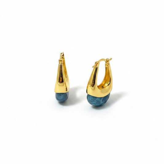 HUANG - Aros - Oro Laminado 14k