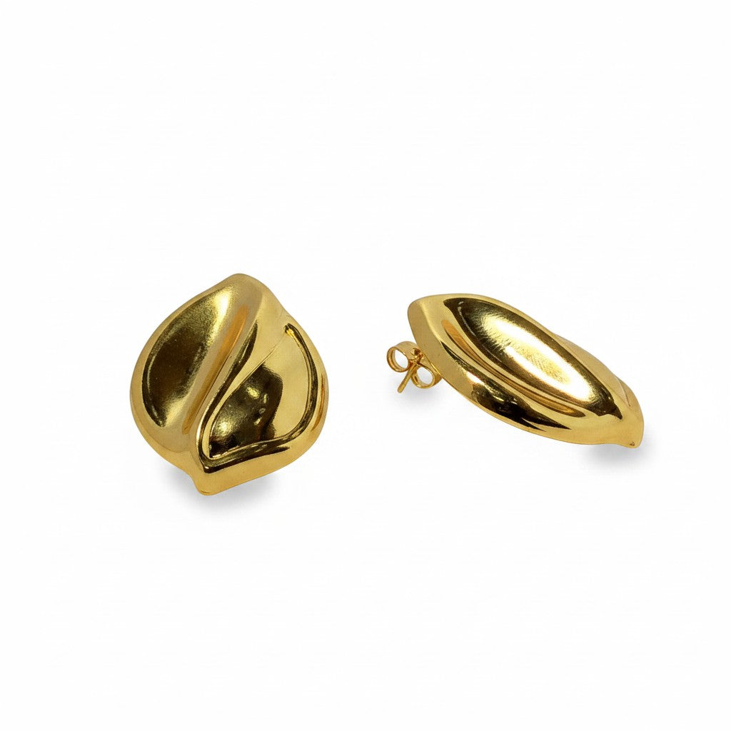 HUANG - Aros - Oro Laminado 14k