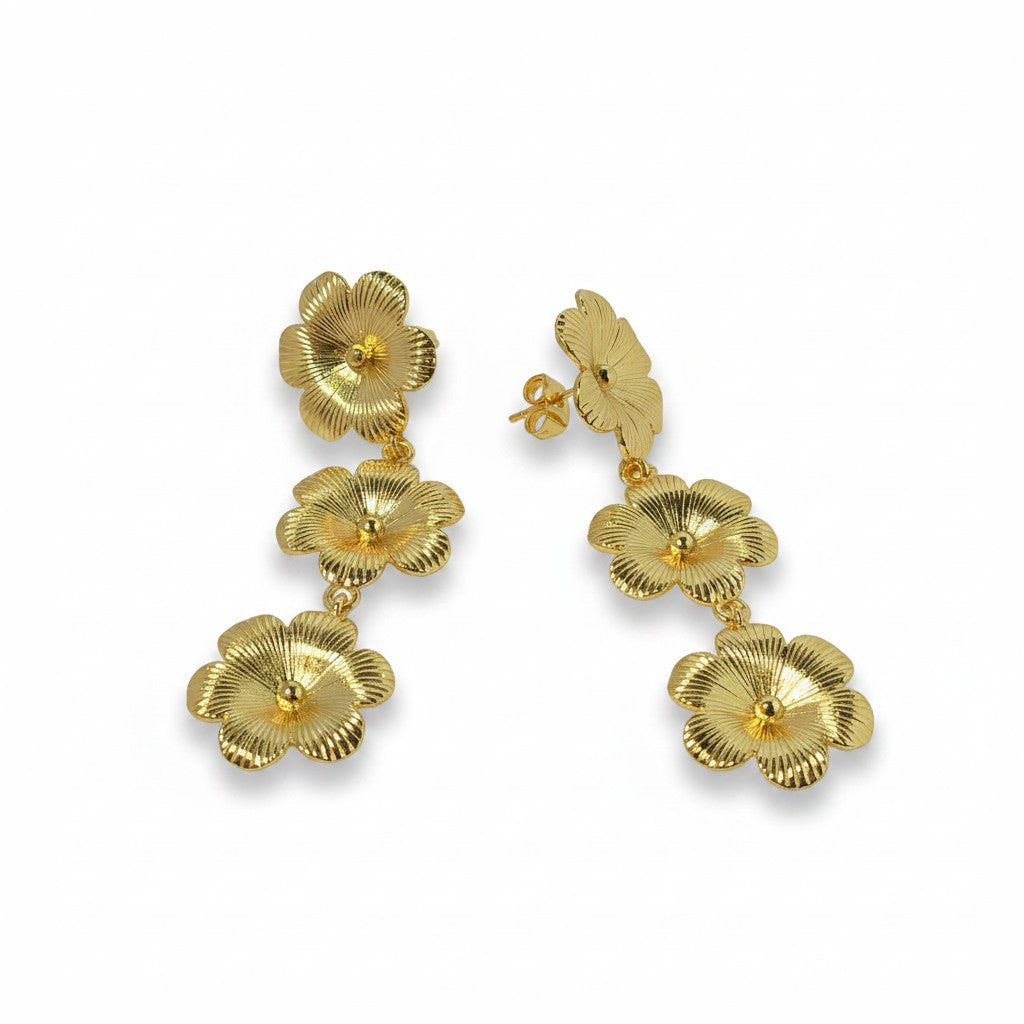 HUANG - Aros - Oro Laminado 14k