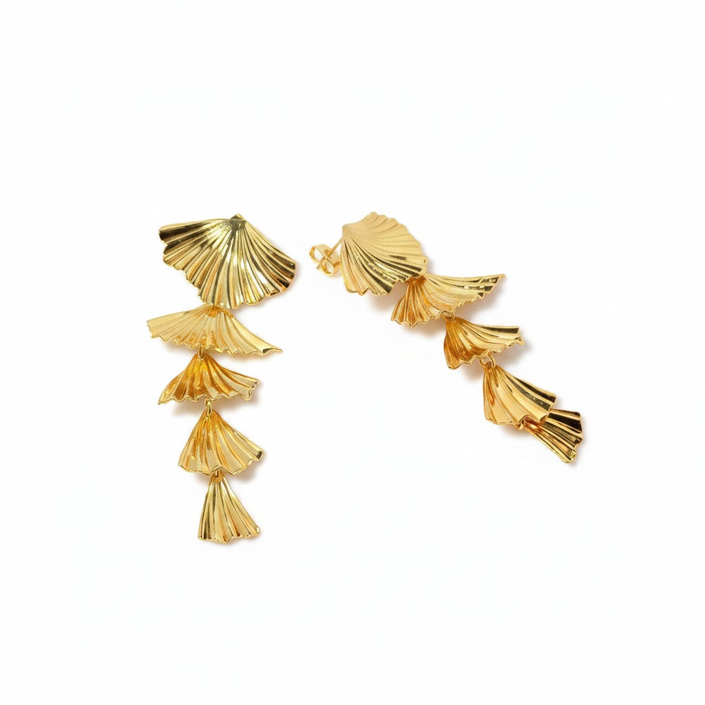 HUANG - Aros - Oro Laminado 14k