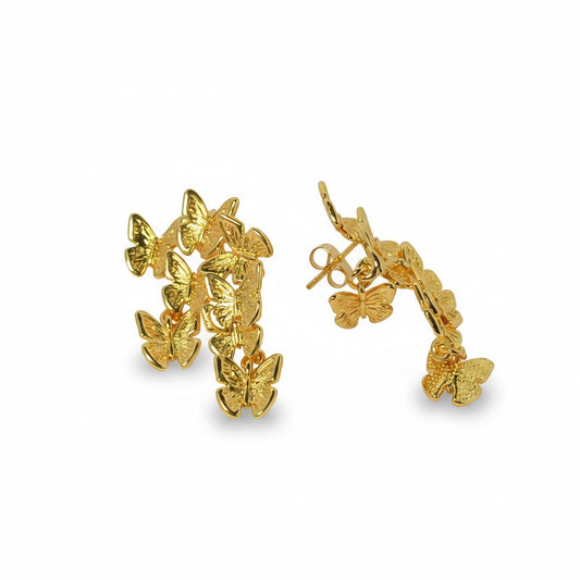HUANG - Aros - Oro Laminado 18k