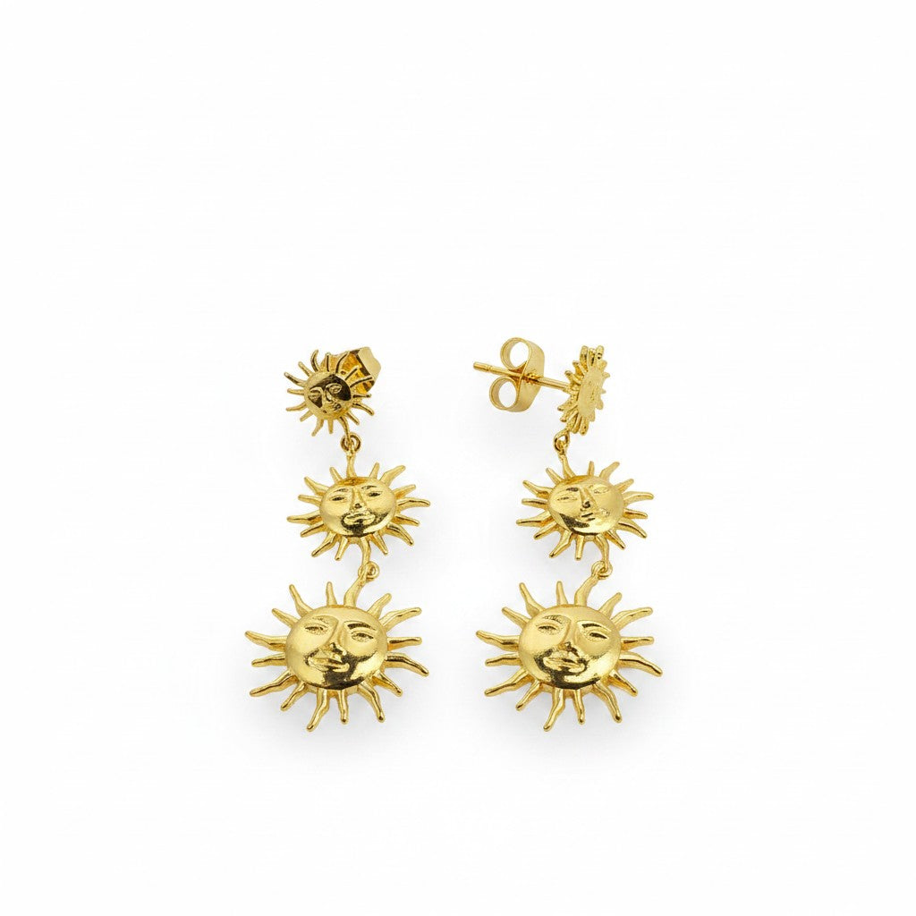 HUANG - Aros - Oro Laminado 18k
