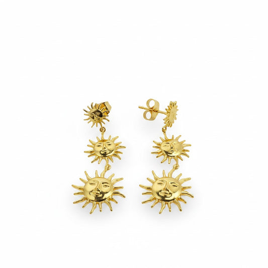 HUANG - Aros - Oro Laminado 18k