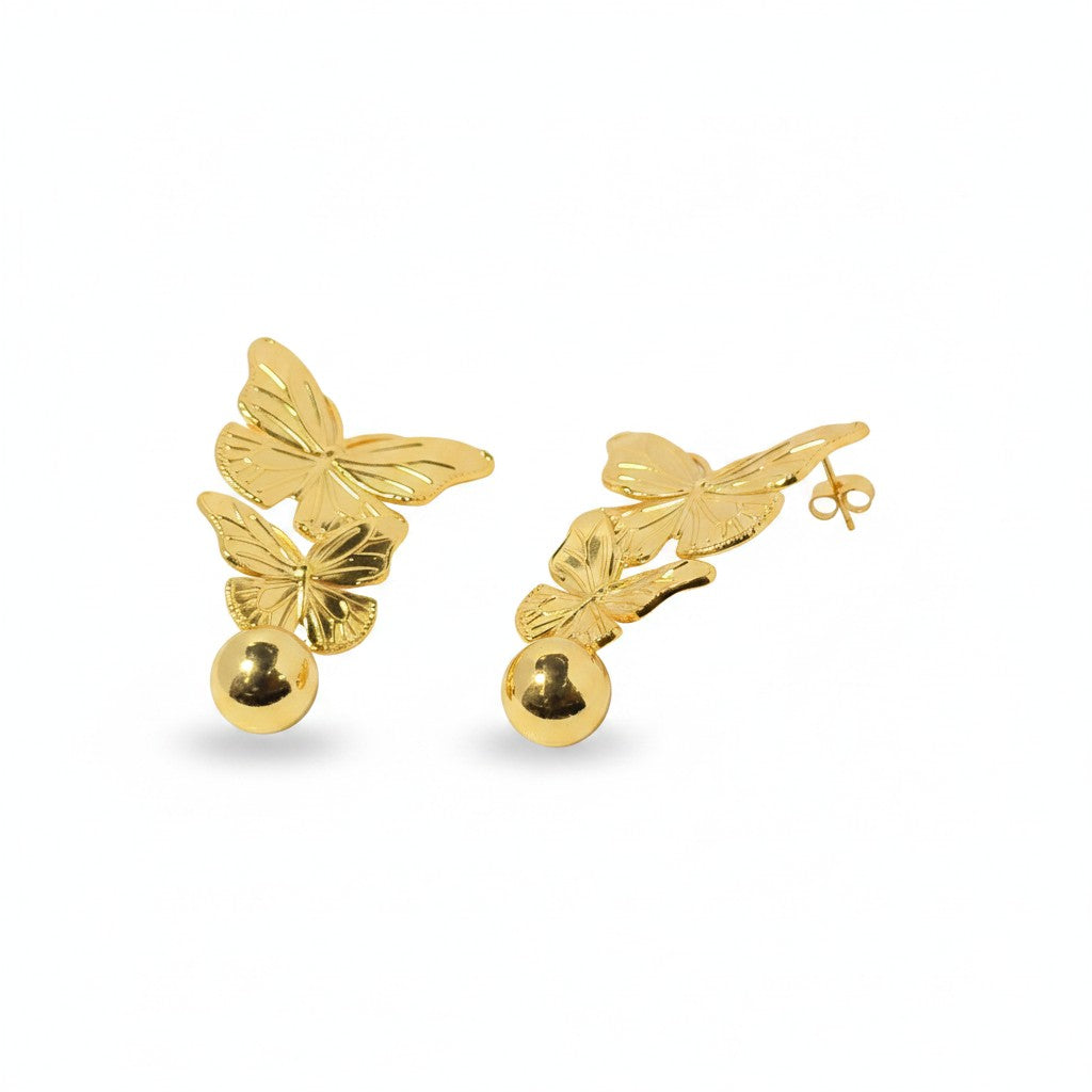 HUANG - Aros - Oro Laminado 18k