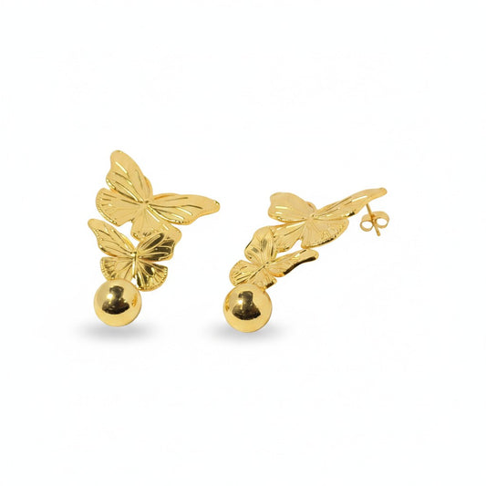 HUANG - Aros - Oro Laminado 18k