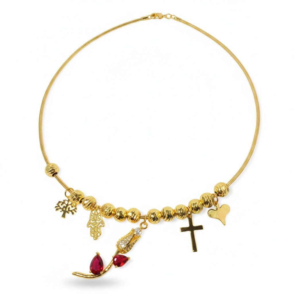 HUANG - Cadenas - Oro Laminado 18k