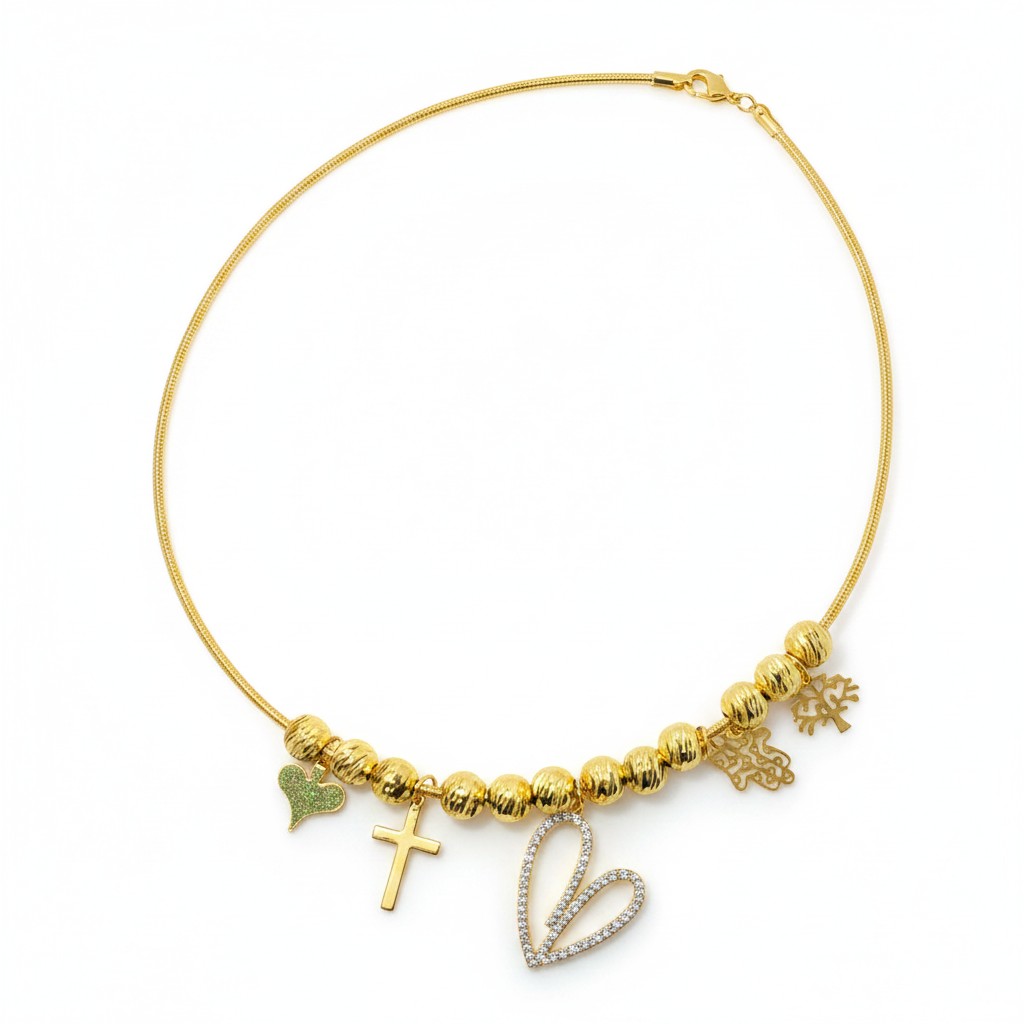 HUANG - Cadenas - Oro Laminado 18k