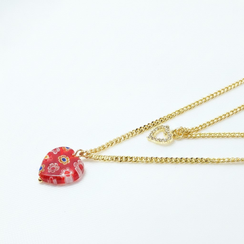 CM - Cadenas Doble - Oro Laminado 14k