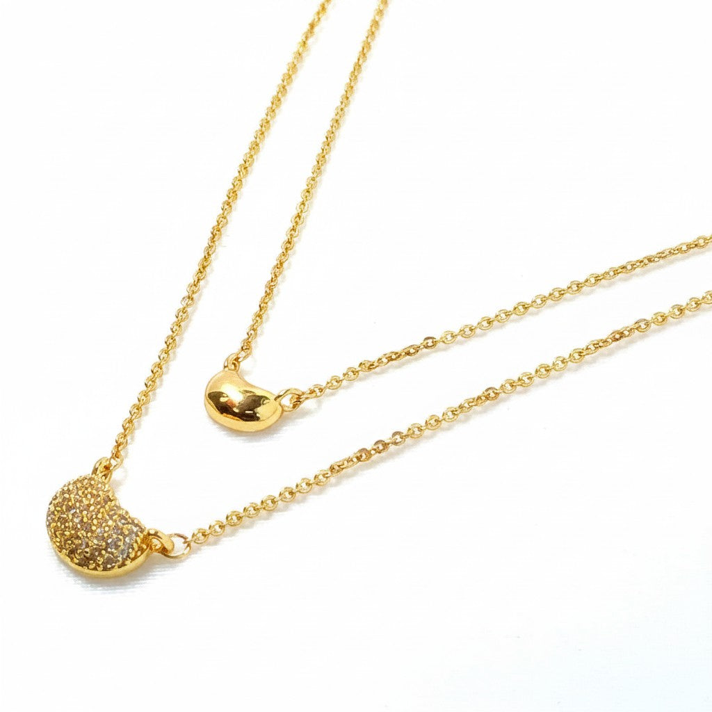 NYH - Cadenas Doble - Oro Laminado 18k