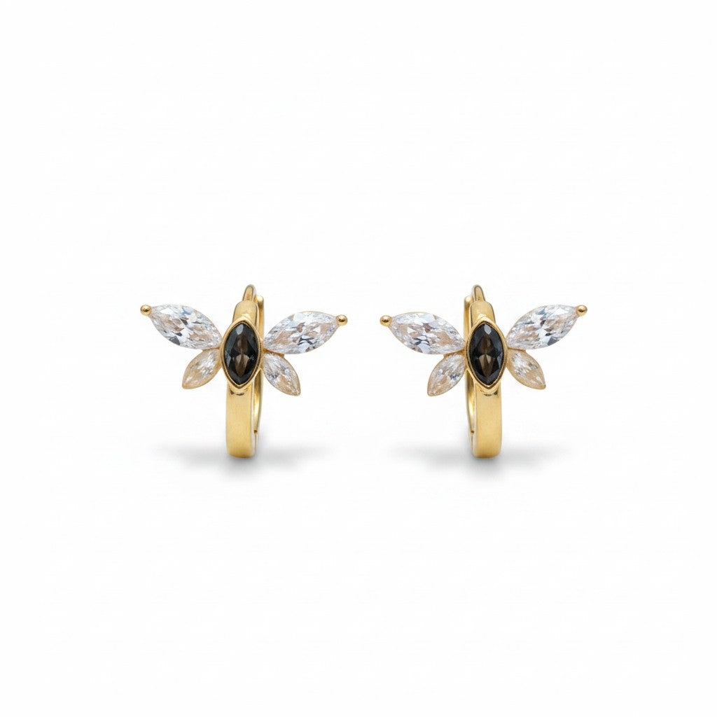 XUPING JING JING - Aros - Cristales Swarovski 14k