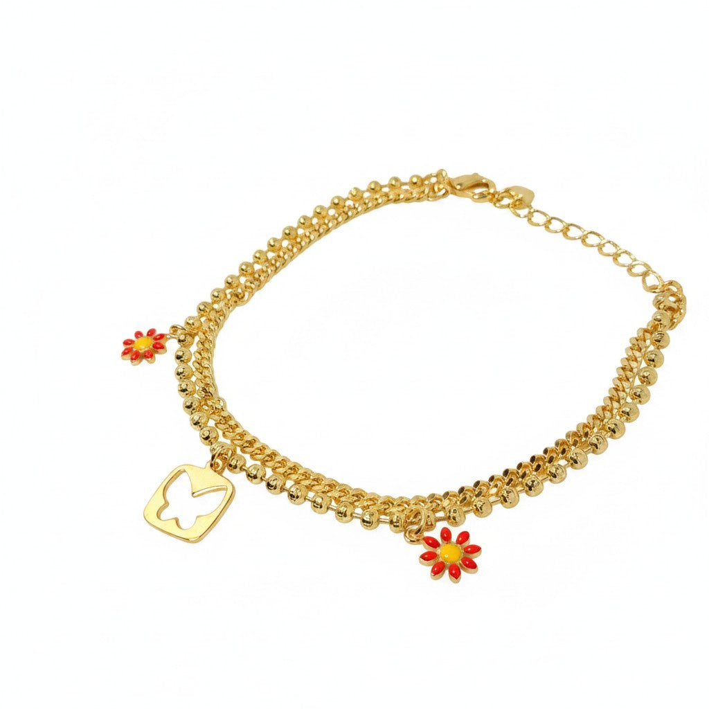 CM - Pulseras - Oro Laminado 14k