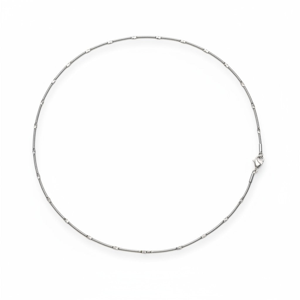 XUPING - Cadenas - Oro Laminado Blanco