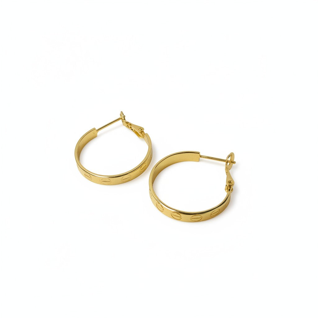 CM - Aros - Oro Laminado 14k