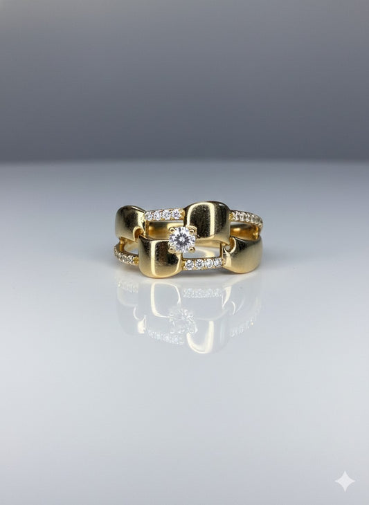 XUPING - Anillos - Oro Laminado 18k