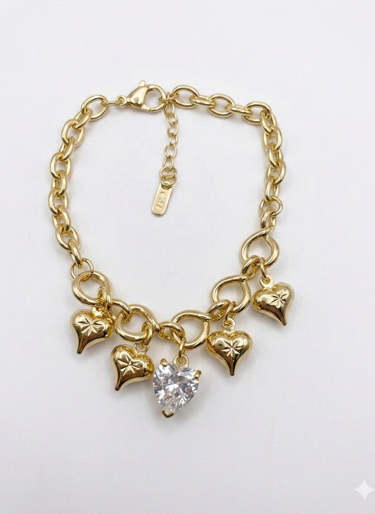 CM - Pulseras - Oro Laminado 14k