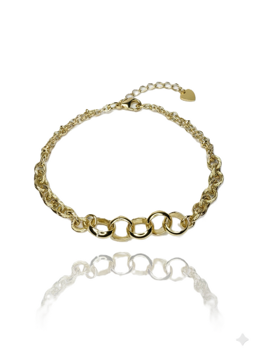 CM - Pulseras - Oro Laminado 14k