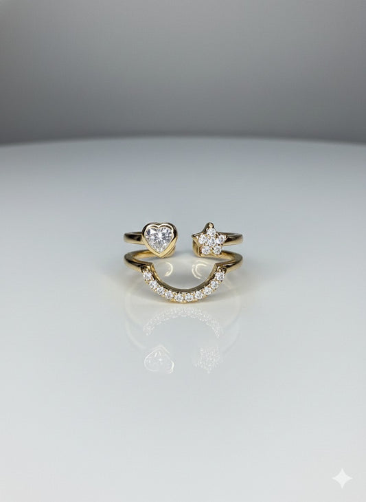 XUPING - Anillos - Oro Laminado 18k